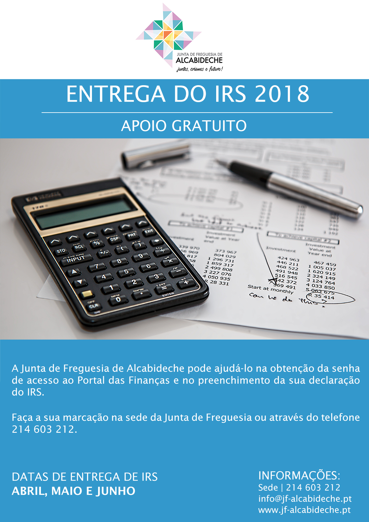 Entregar IRS de 2018